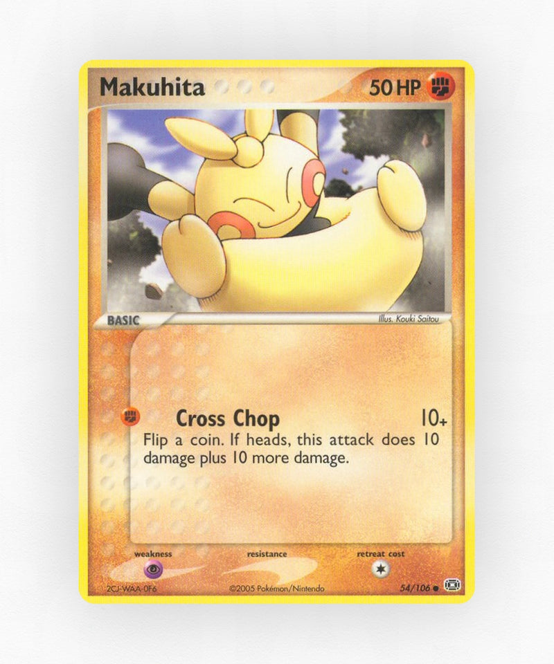 Makuhita - Emerald 54/106 (Reverse Holo)