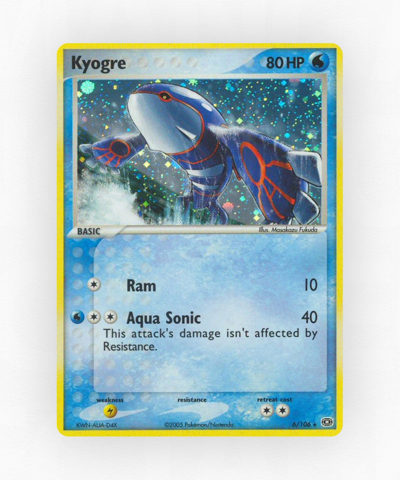 Kyogre - Emerald 6/106 (Holo)
