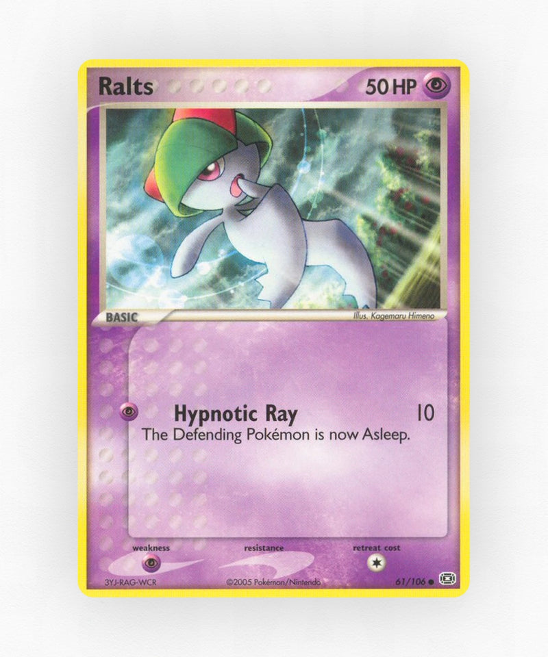 Ralts - Emerald 61/106 (Reverse Holo)