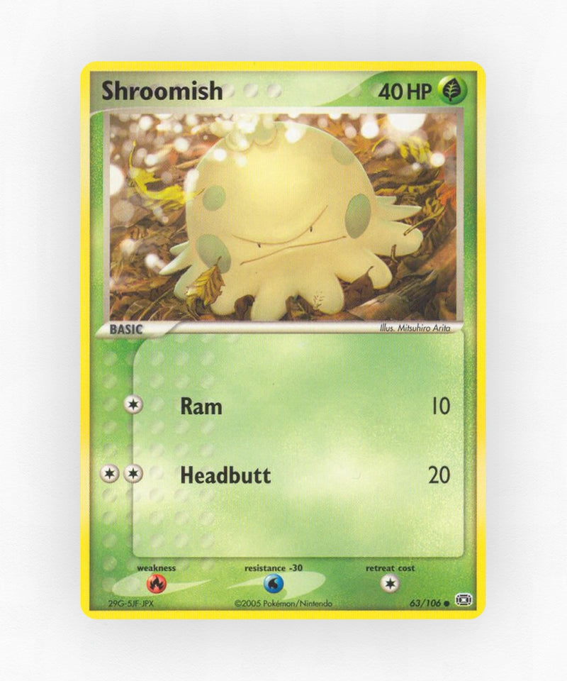 Shroomish - Emerald 63/106 (Reverse Holo)