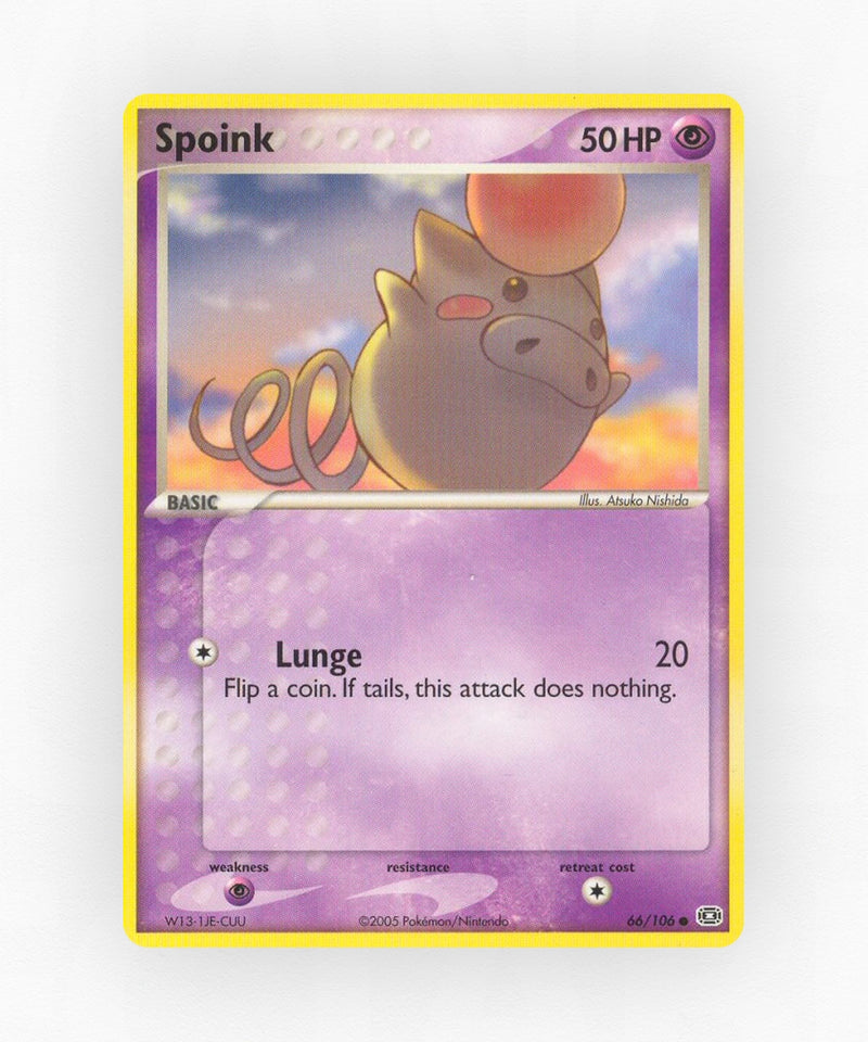 Spoink - Emerald 66/106 (Reverse Holo)