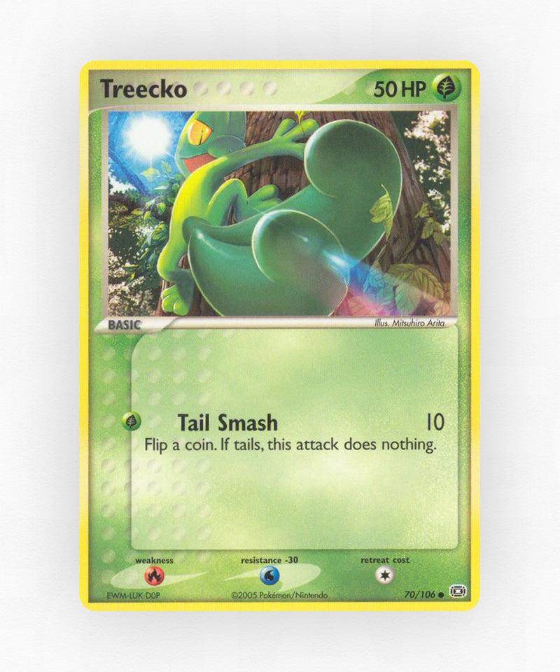 Treecko - Emerald 70/106 (Non-Holo)