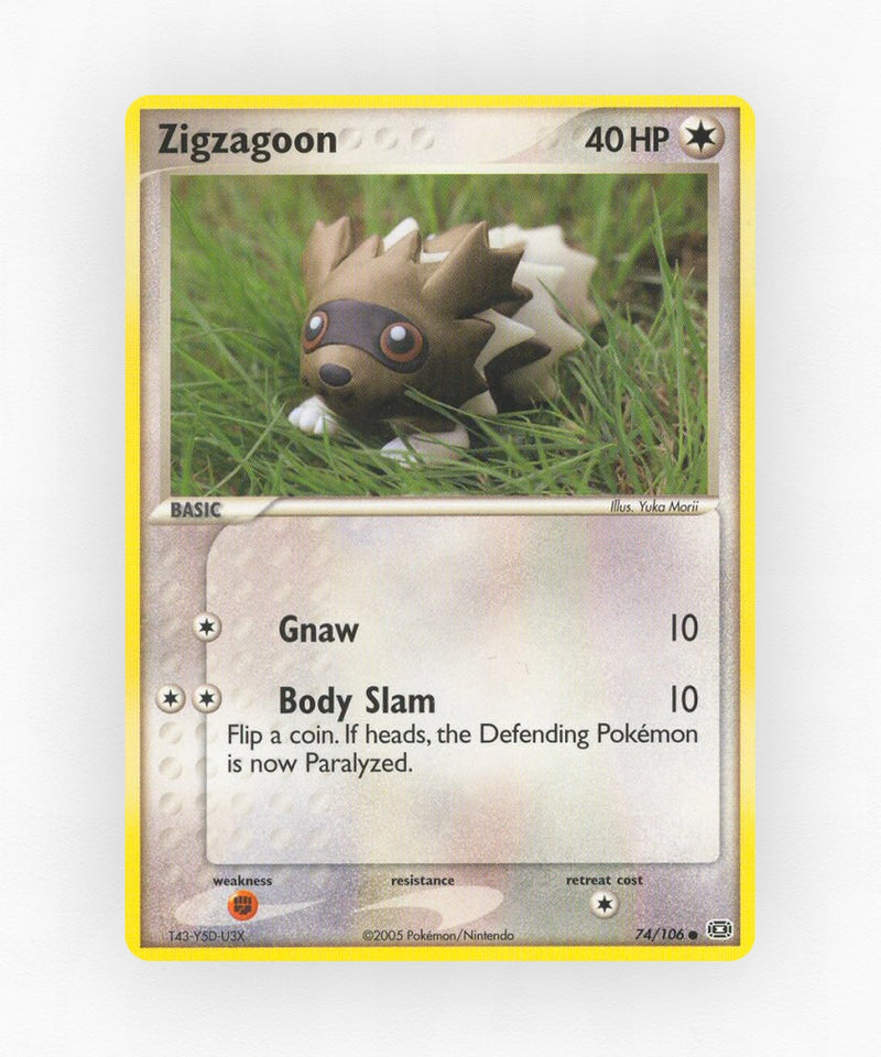Zigzagoon - Emerald 74/106 (Non-Holo)