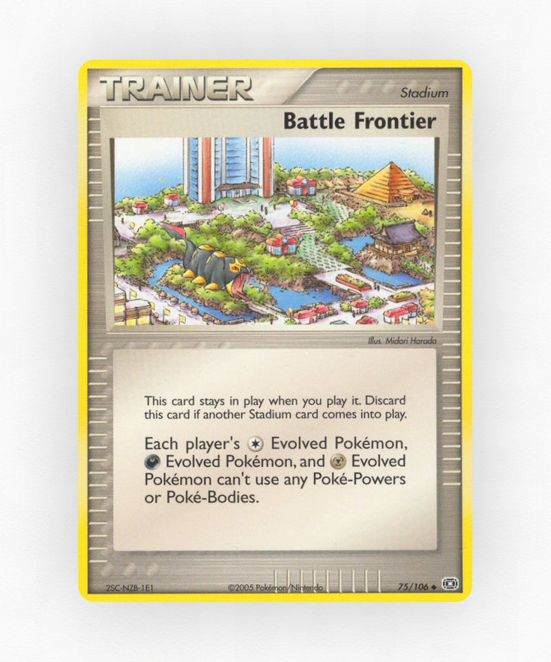 Battle Frontier - Emerald 75/106 (Non-Holo)