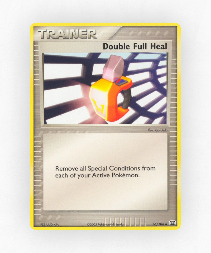 Double Full Heal - Emerald 76/106 (Non-Holo)