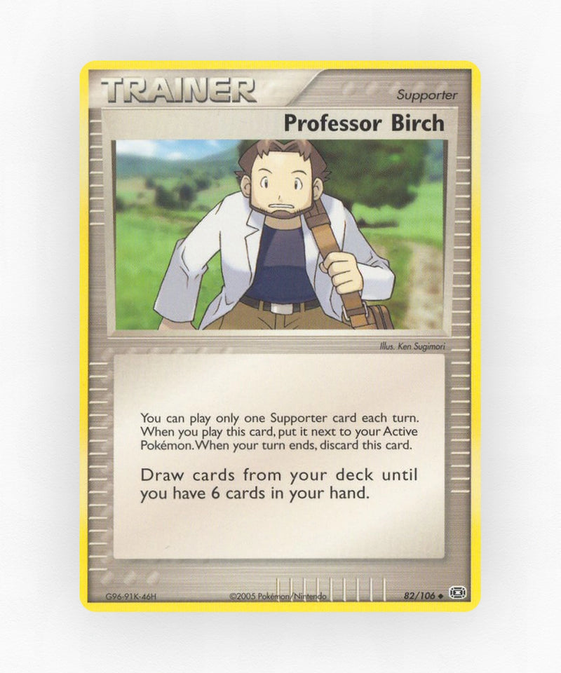Professor Birch - Emerald 82/106 (Reverse Holo)