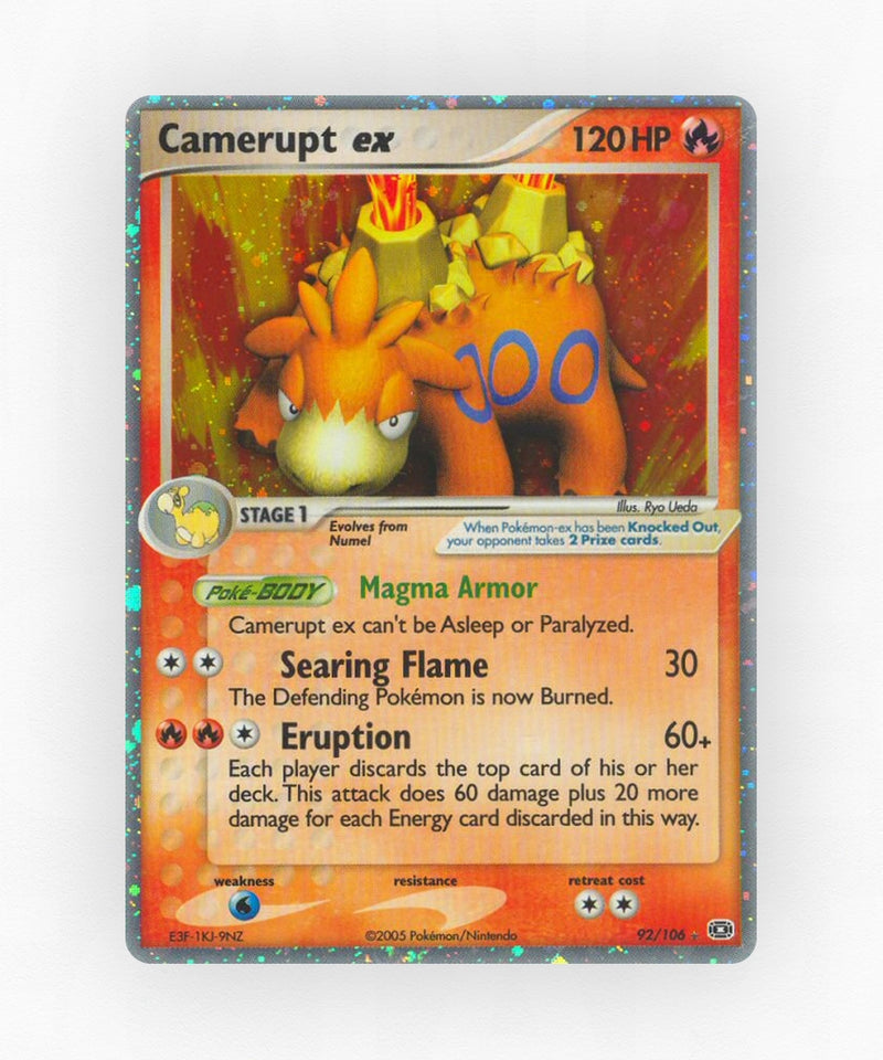 Camerupt ex - Emerald 92/106 (Holo)