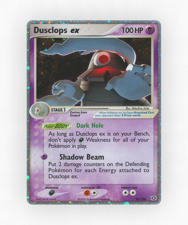 Dusclops ex - Emerald 94/106 (Holo)