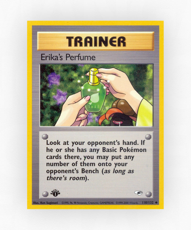 Erika's Perfume - Gym Heroes 110/132 (Unlimited Non-Holo)
