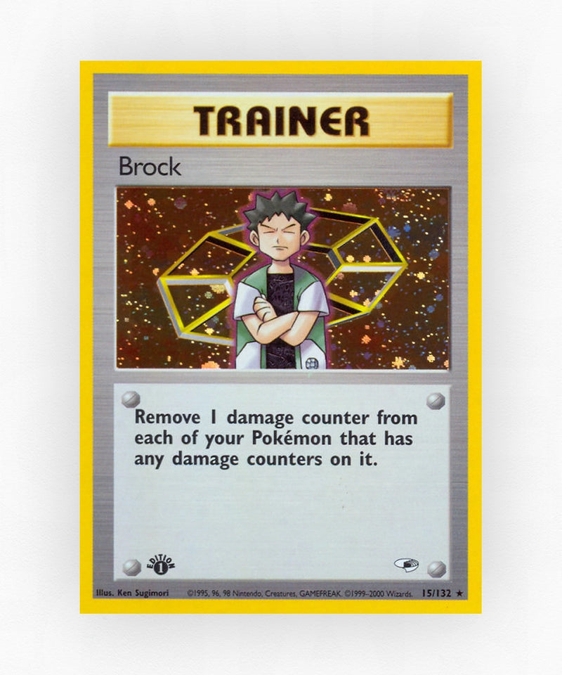 Brock - Gym Heroes 15/132 (Unlimited Holo)