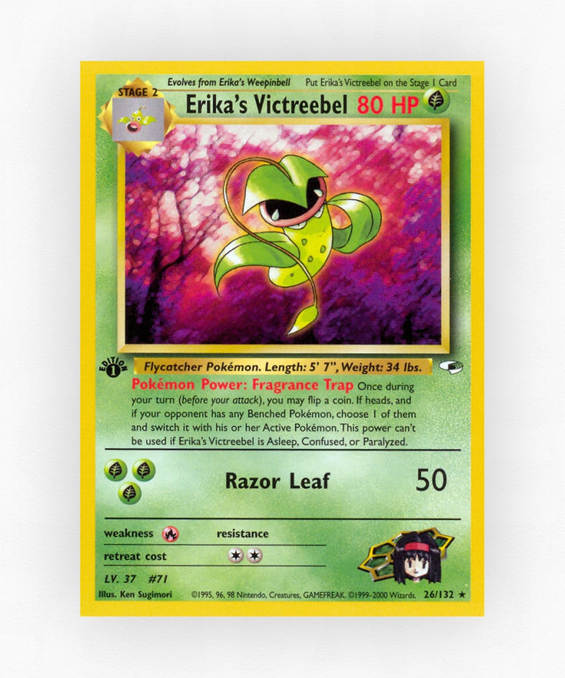 Erika's Victreebel - Gym Heroes 26/132 (Unlimited Non-Holo)