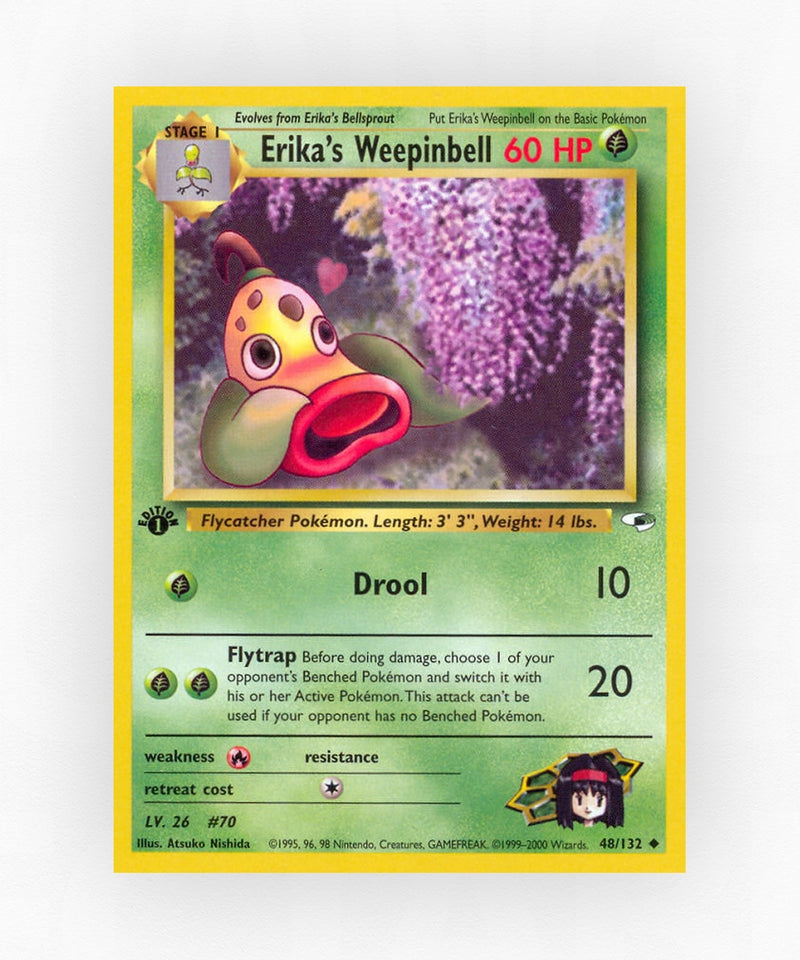 Erika's Weepinbell - Gym Heroes 48/132 (Unlimited Non-Holo)