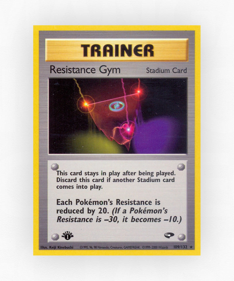 Resistance Gym - Gym Challenge 109/132 (Unlimited Non-Holo)