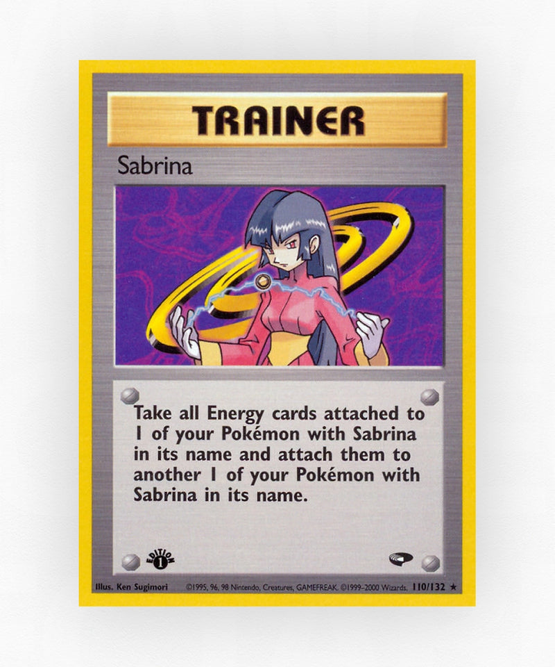 Sabrina - Gym Challenge 110/132 (Unlimited Non-Holo)
