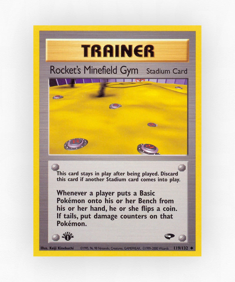 Rocket's Minefield Gym - Gym Challenge 119/132 (Unlimited Non-Holo)