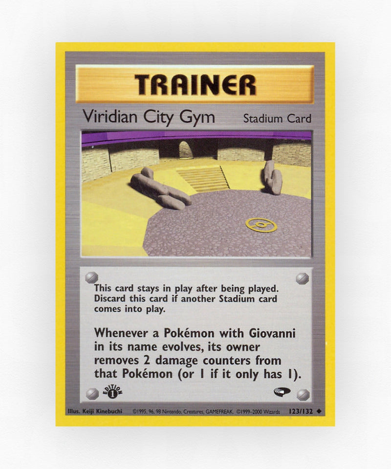Viridian City Gym - Gym Challenge 123/132 (Unlimited Non-Holo)