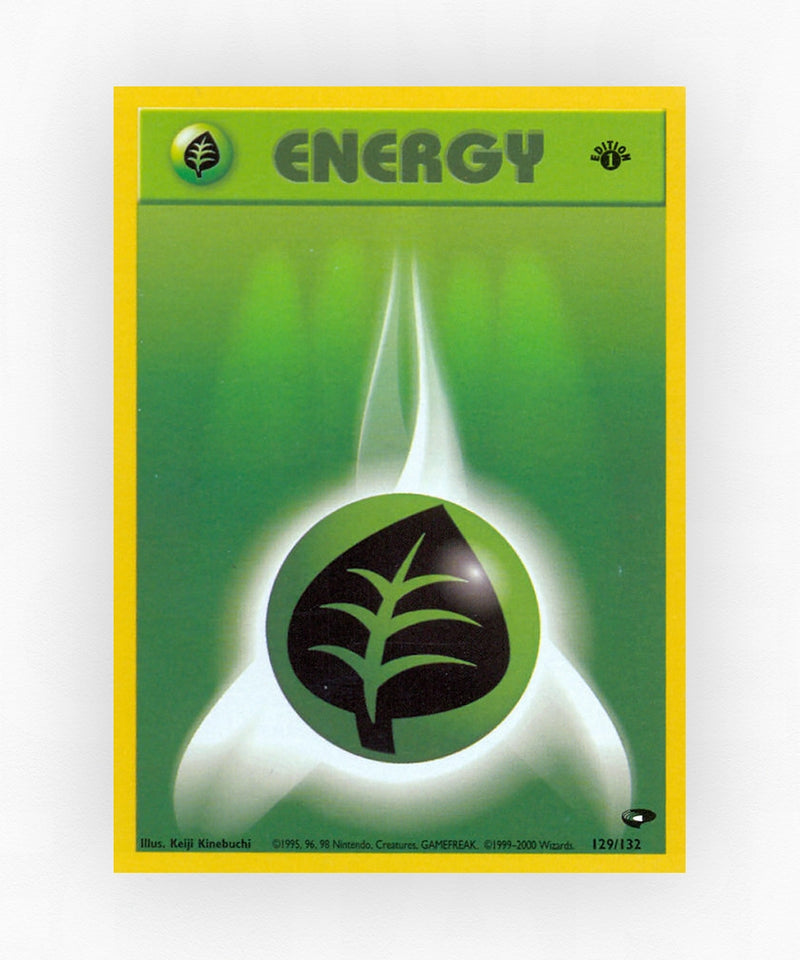 Grass Energy - Gym Challenge 129/132 (Unlimited Non-Holo)