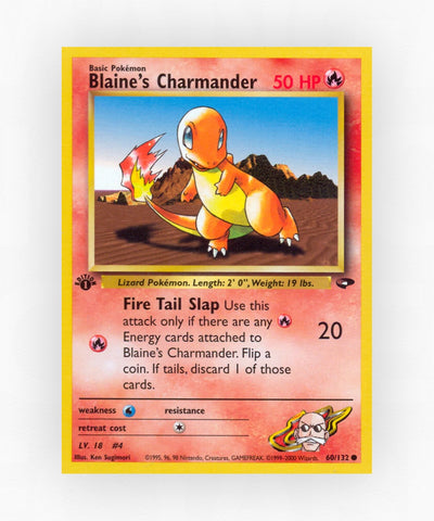 Blaine's Charmander - Gym Challenge 60/132 (Unlimited Non-Holo)