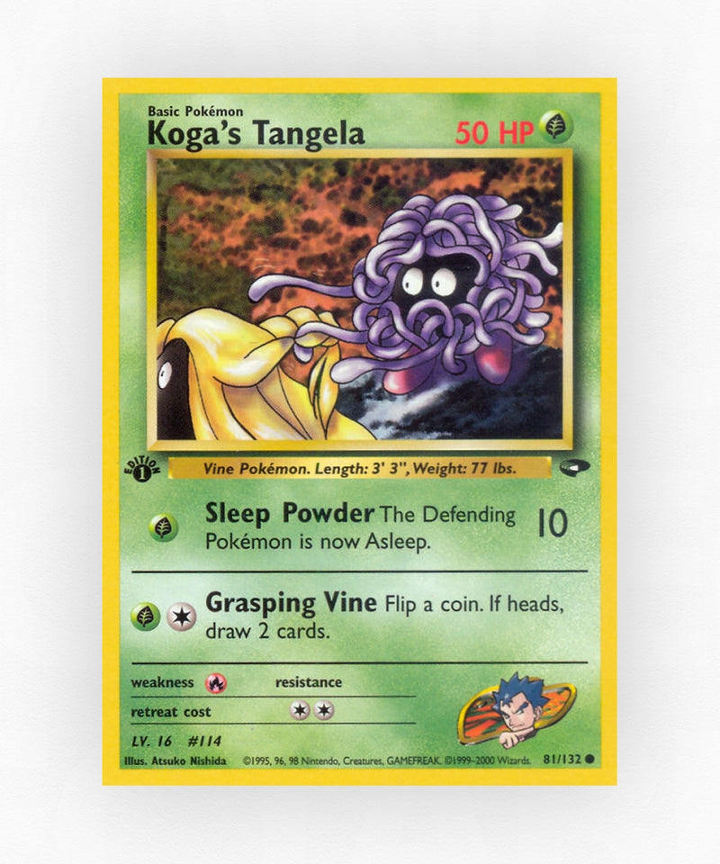 Koga's Tangela - Gym Challenge 81/132 (Unlimited Non-Holo)