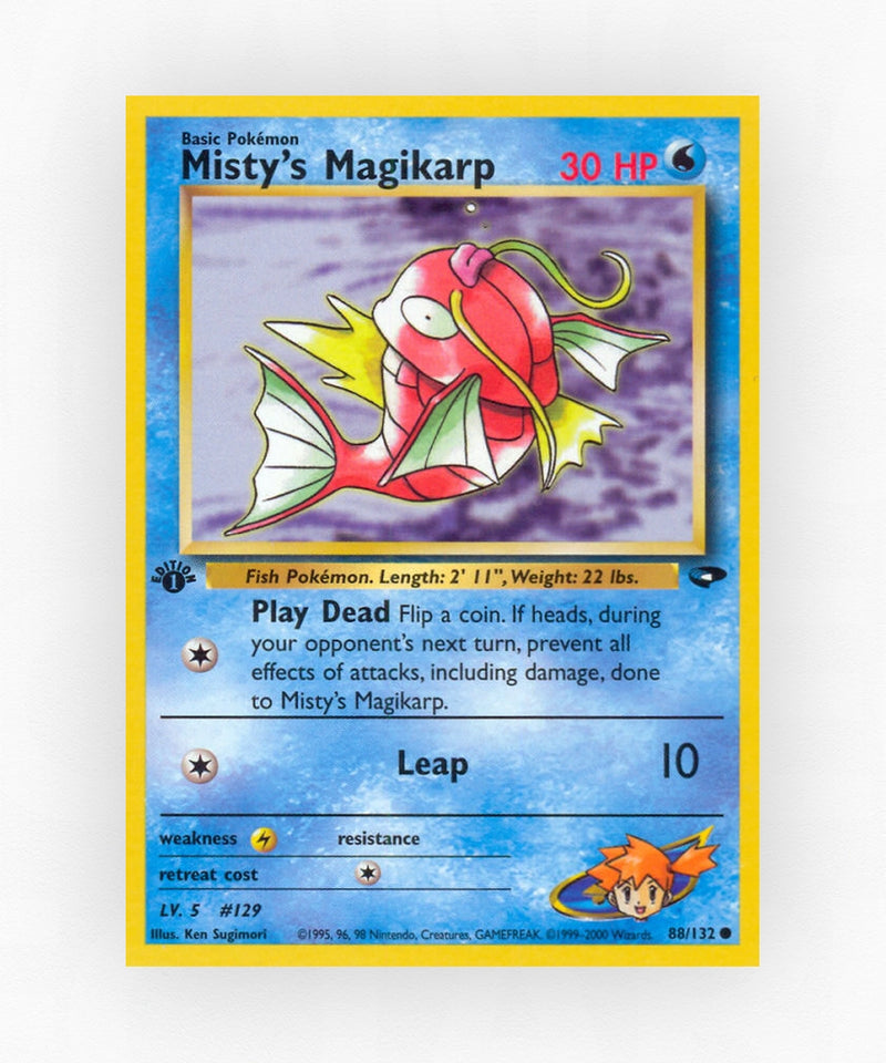 Misty's Magikarp - Gym Challenge 88/132 (1st Edition Non-Holo)