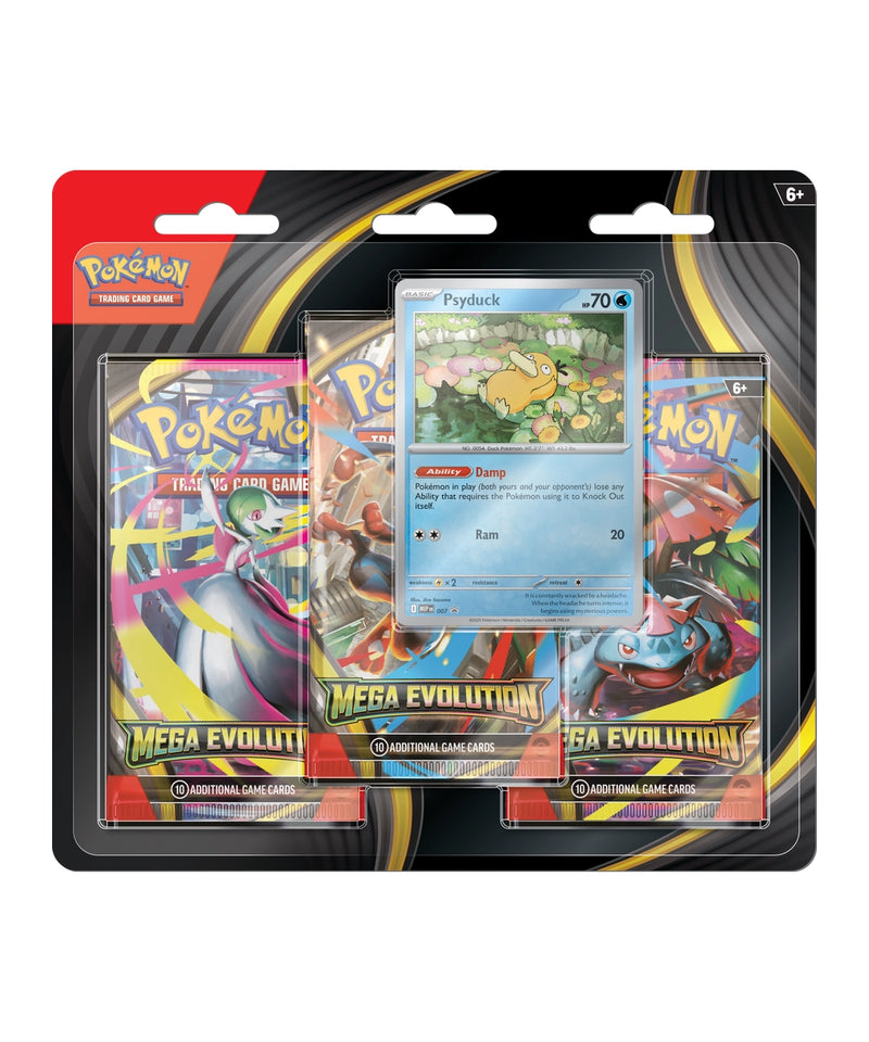 Mega Evolution 3-Pack Blister - Psyduck