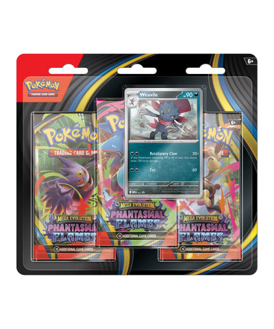 Phantasmal Flames 3-Pack Blister - Weavile