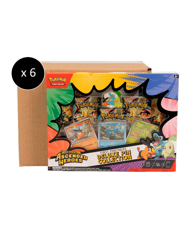 Ascended Heroes First Partners Deluxe Pin Collection Case