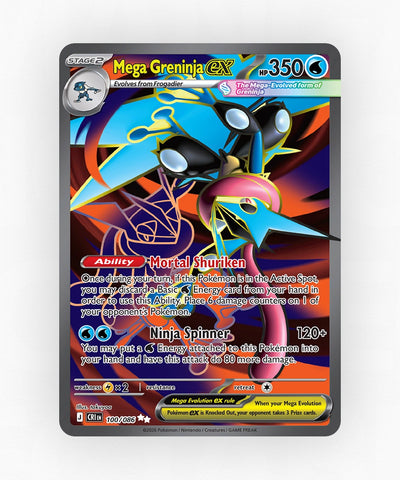 Mega Greninja ex - Chaos Rising 100/86 (Holo)