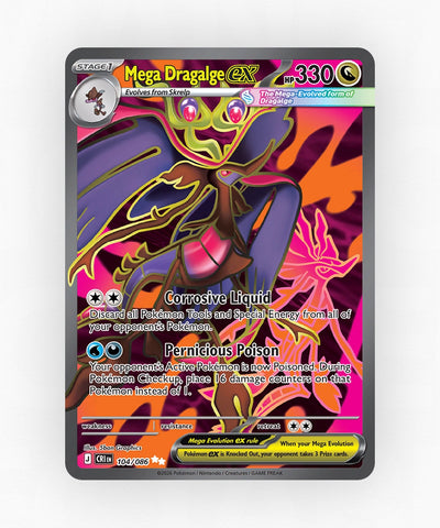 Mega Dragalge ex - Chaos Rising 104/86 (Holo)