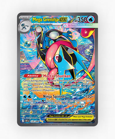 Mega Greninja ex - Chaos Rising 116/86 (Holo)