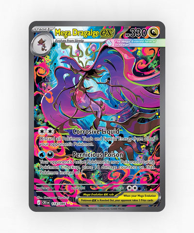 Mega Dragalge ex - Chaos Rising 118/86 (Holo)