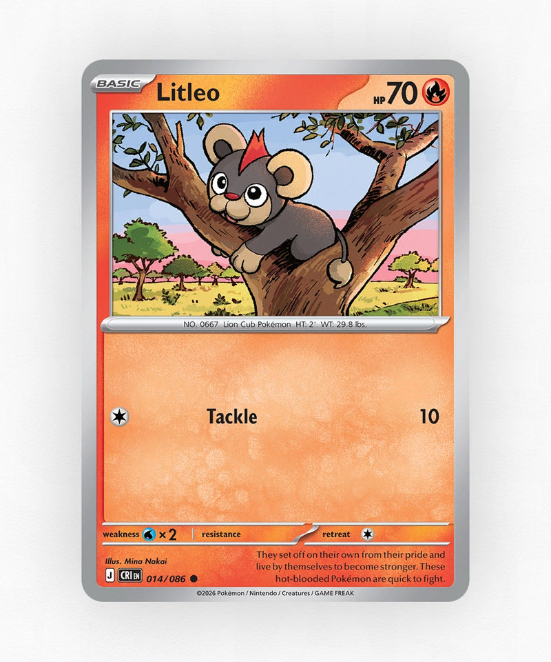 Litleo - Chaos Rising 14/86 (Non-Holo)