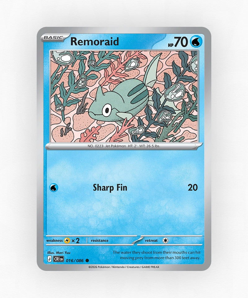 Remoraid - Chaos Rising 16/86 (Non-Holo)
