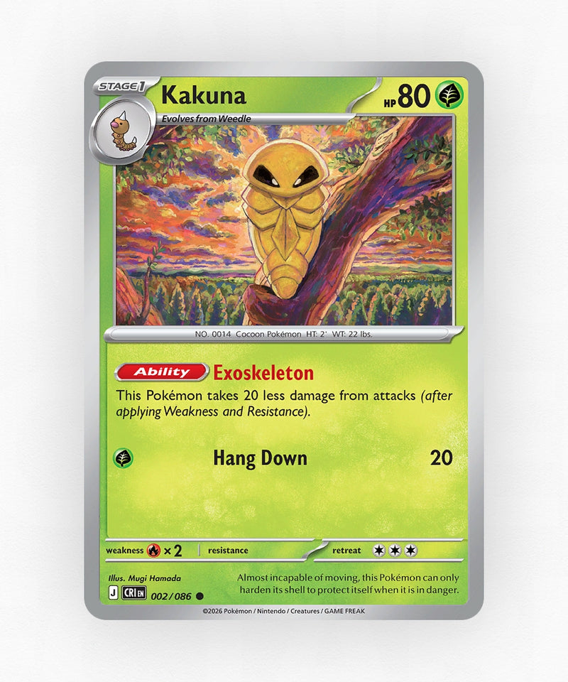 Kakuna - Chaos Rising 2/86 (Non-Holo)