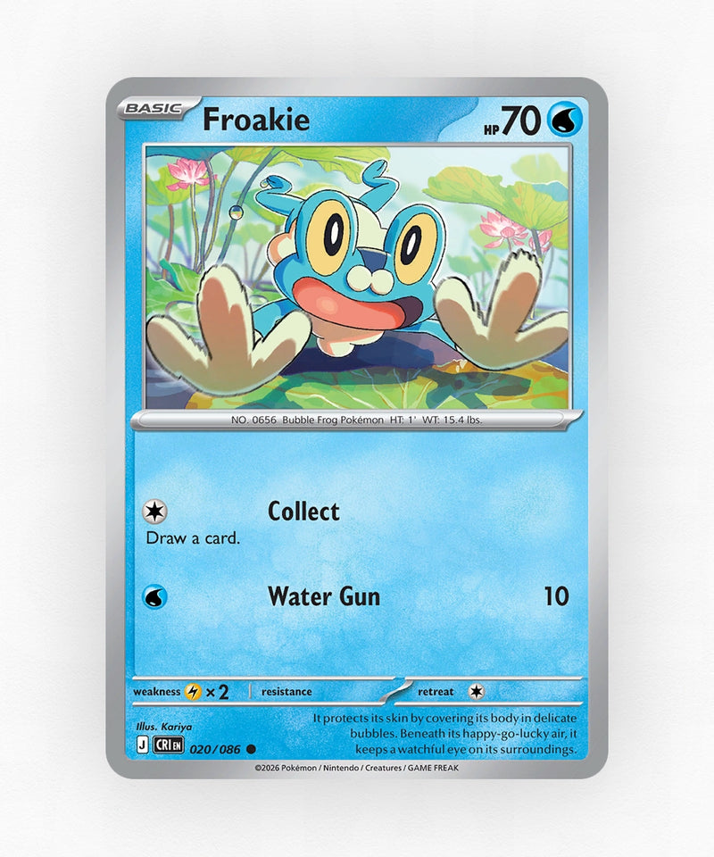 Froakie - Chaos Rising 20/86 (Non-Holo)