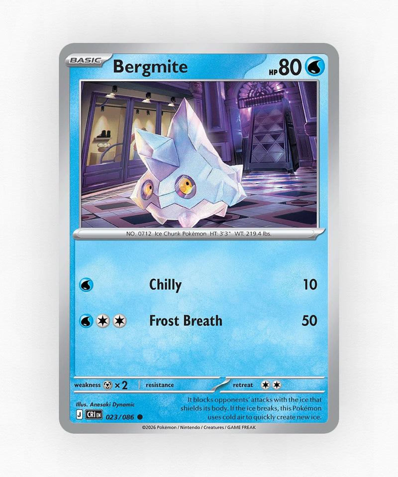 Bergmite - Chaos Rising 23/86 (Non-Holo)