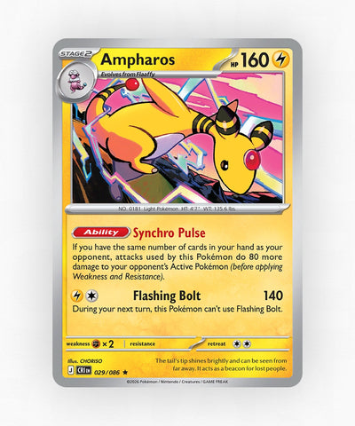 Ampharos - Chaos Rising 29/86 (Reverse Holo)