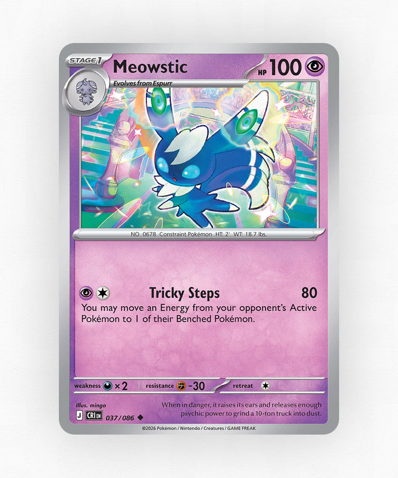Meowstic - Chaos Rising 37/86 (Reverse Holo)