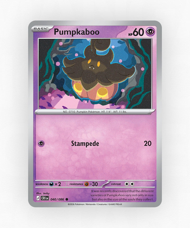 Pumpkaboo - Chaos Rising 40/86 (Reverse Holo)