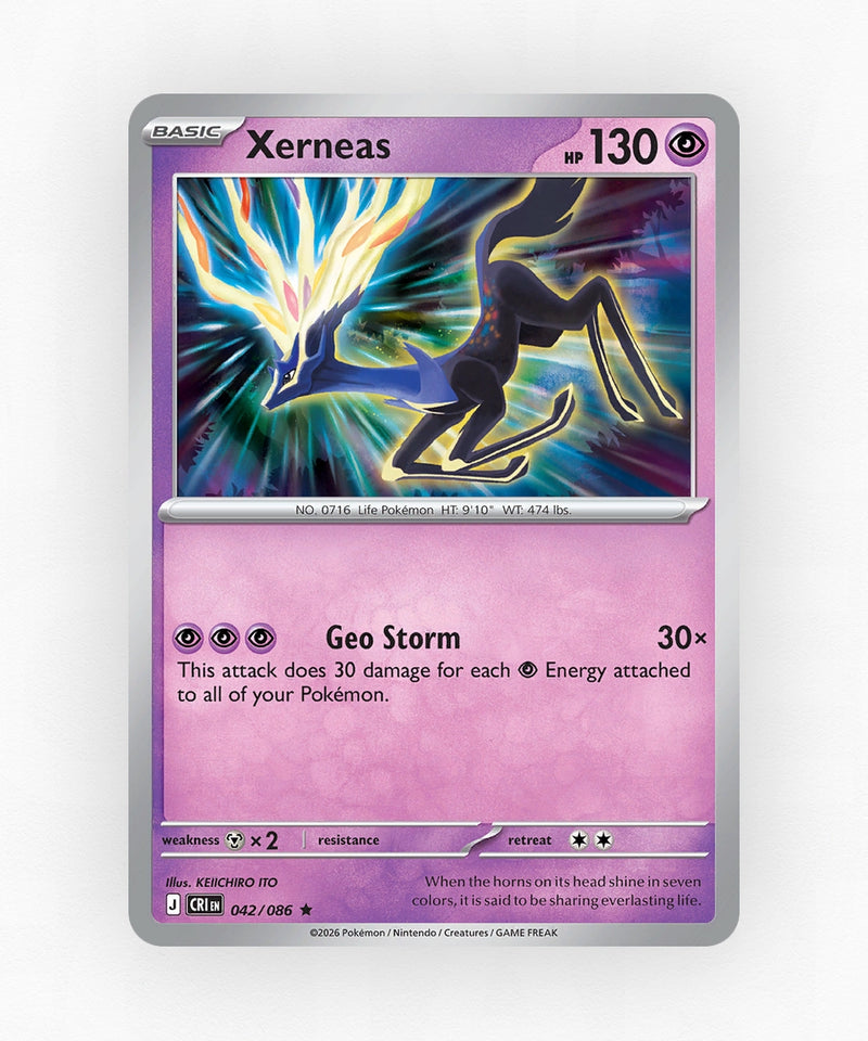 Xerneas - Chaos Rising 42/86 (Reverse Holo)