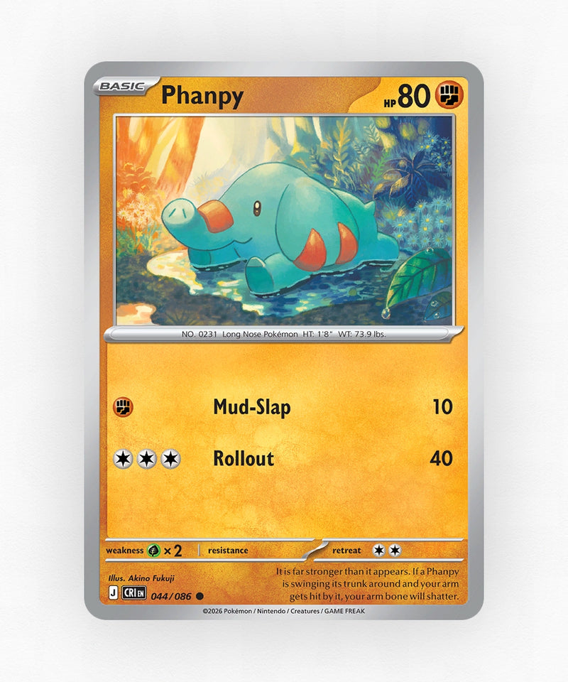 Phanpy - Chaos Rising 44/86 (Non-Holo)