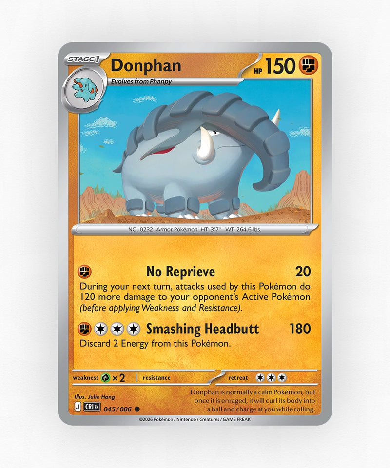 Donphan - Chaos Rising 45/86 (Non-Holo)