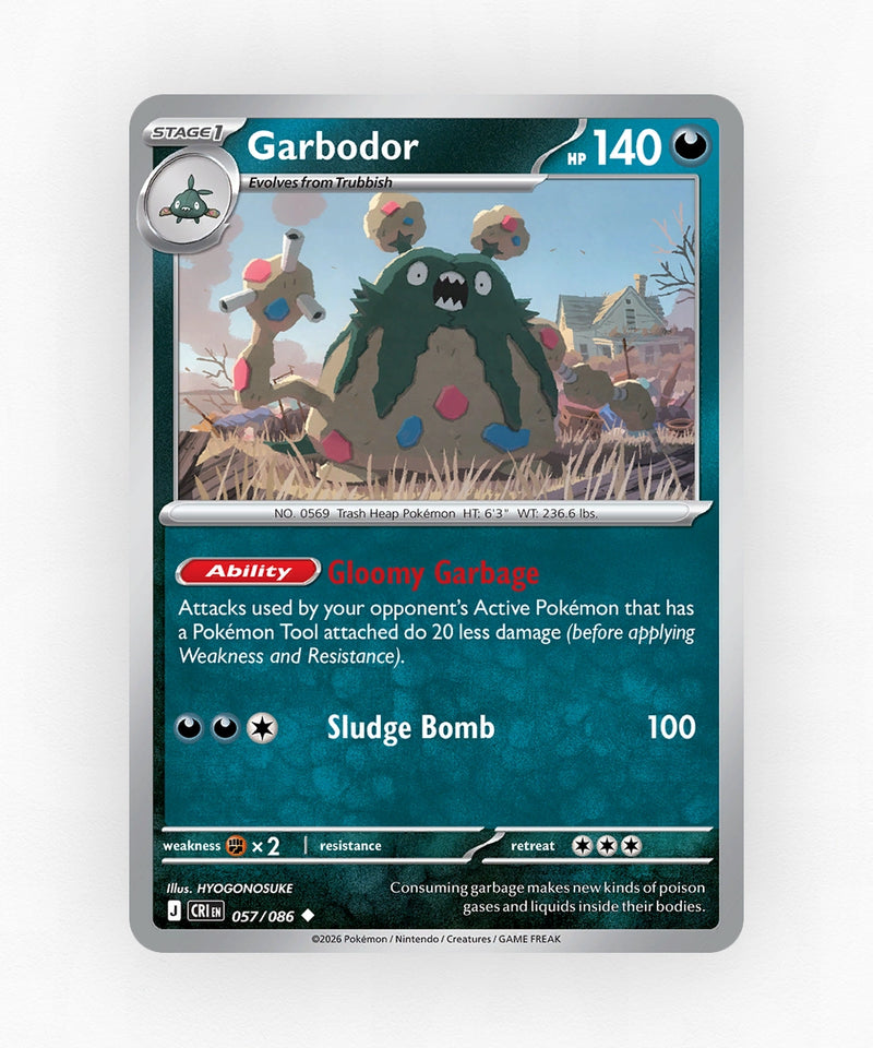 Garbodor - Chaos Rising 57/86 (Non-Holo)