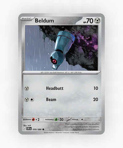 Beldum - Chaos Rising 59/86 (Reverse Holo)