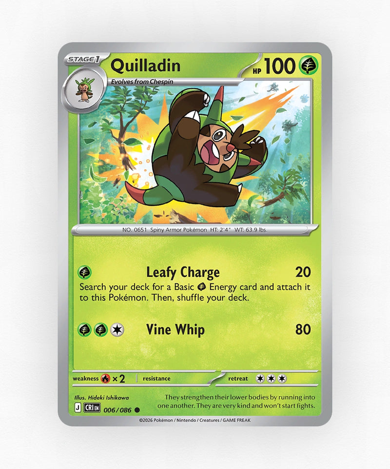 Quilladin - Chaos Rising 6/86 (Non-Holo)