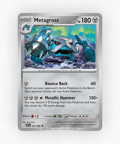 Metagross - Chaos Rising 61/86 (Non-Holo)