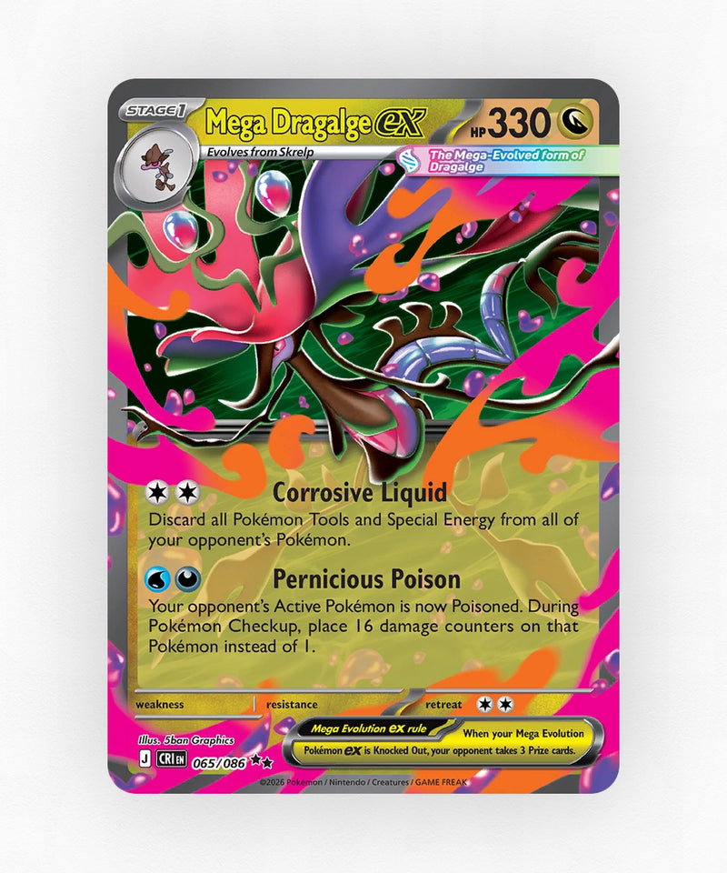 Mega Dragalge ex - Chaos Rising 65/86 (Holo)
