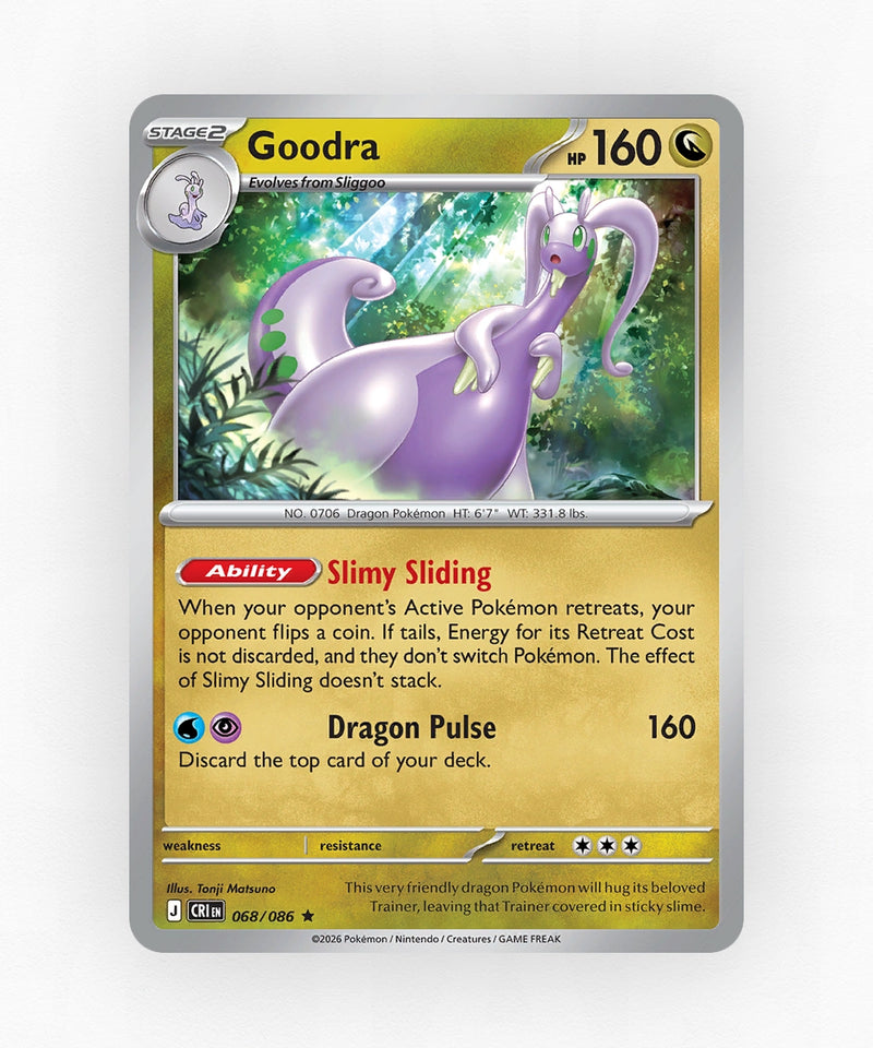 Goodra - Chaos Rising 68/86 (Reverse Holo)