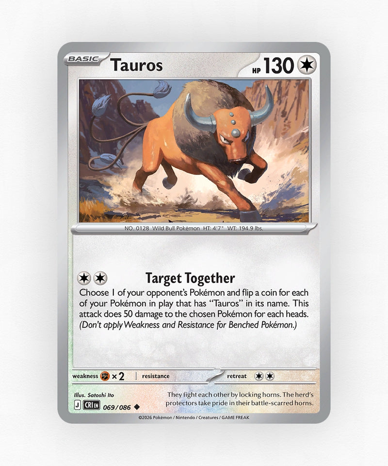 Tauros - Chaos Rising 69/86 (Non-Holo)