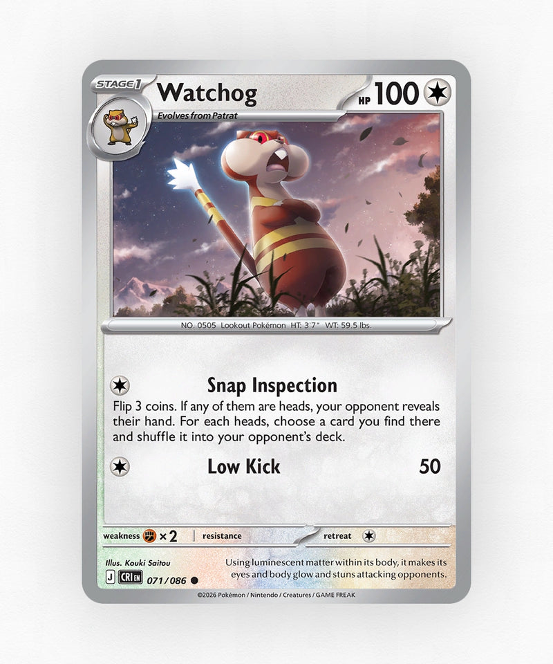 Watchog - Chaos Rising 71/86 (Non-Holo)